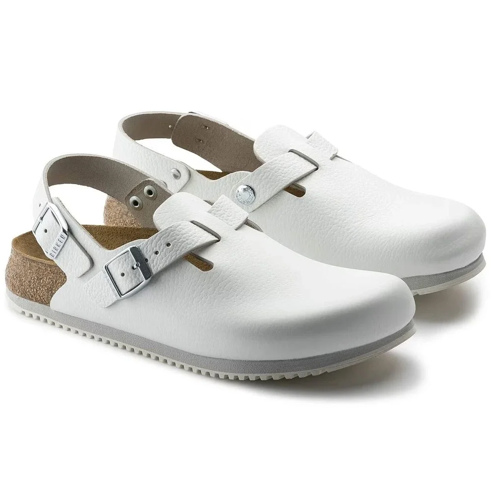 9 W / 7 M - [NEW] Birkenstock Tokio Super Grip Unisex Sandals 'White' 0061136